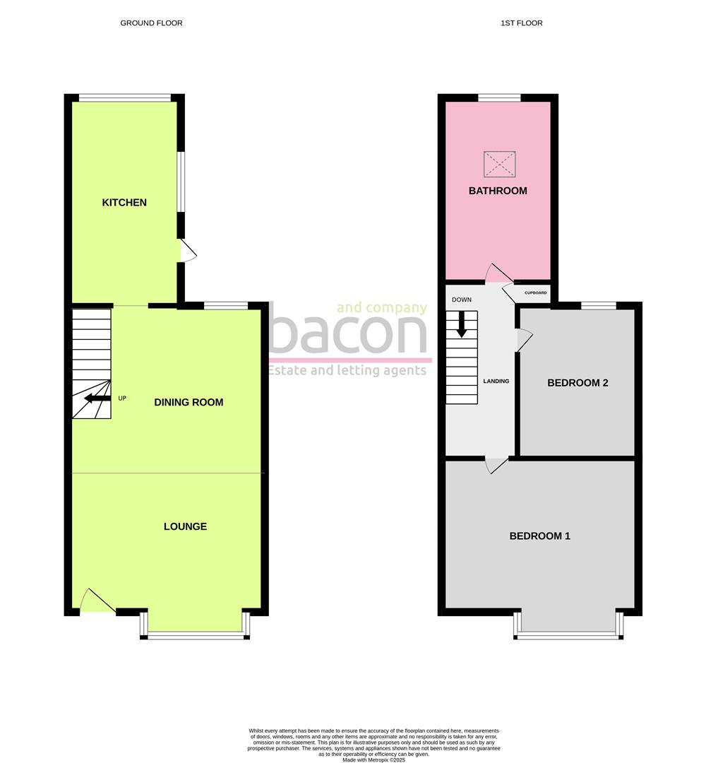 Floor Plan | House - Mid Terrace | Southfield Road, Broadwater, Worthing | Sold - Subject to Contract